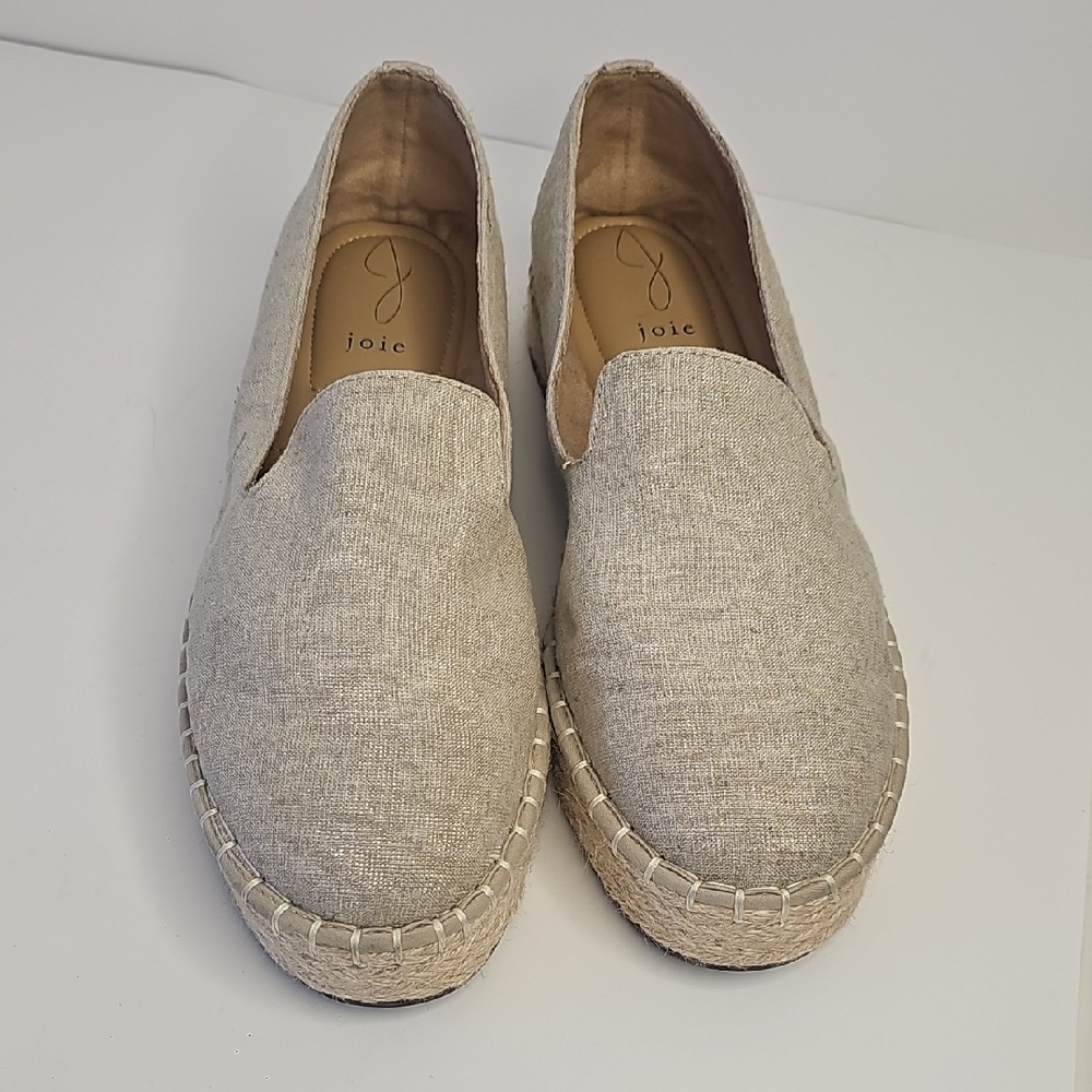 Joie Women's Beige Slip-On Loafers‎ Size 10 M
